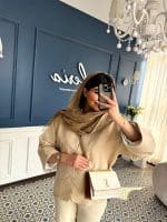 مانتو ژاکارد برگ - Image 2