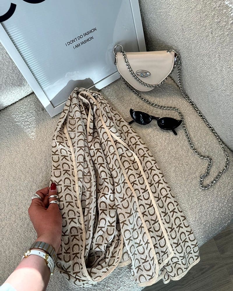 شال نخ پنبه CK