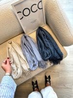 شال نخی پینکی