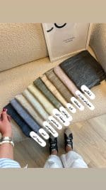 شال نخی پینکی - Image 3