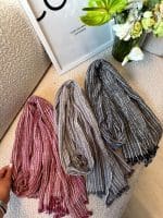 شال راه راه مینیمال - Image 3