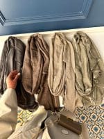 شال کنفی پاییزی