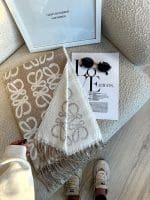 شال موهر دورو کرم - Image 6