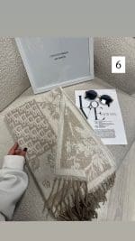 شال موهر دورو کرم - Image 4