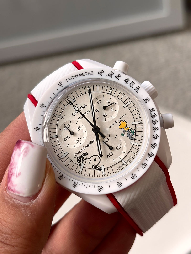 IMG_2727 ساعت omega طرح اسنوپی کد ۳۰۴۷ - Image 1