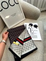 شال گوچی خطی مستر - Image 2