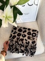 شال بیگ اسکارف پلنگی