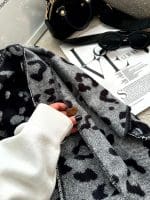 شال پلنگی دو رو - Image 3