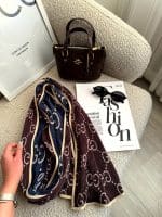 شال گوچی دورو نخ پنبه