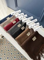 شال موهر ساده دورو - Image 3