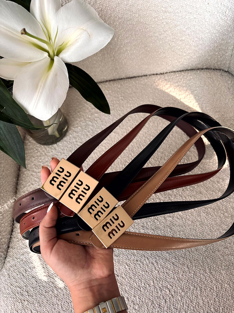 کمربند miumiu کد 0140
