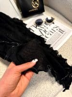 شال مشکی لمه - Image 3