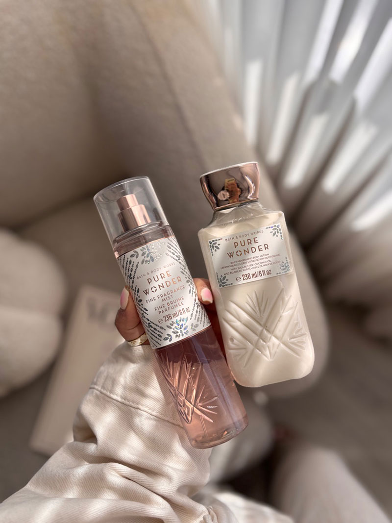 BATH & BODY رایحه PURE WONDER