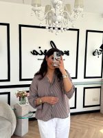 شومیز زنانه perry طرح دار - Image 3