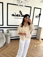 شومیز زنانه لینن H&M - Image 3