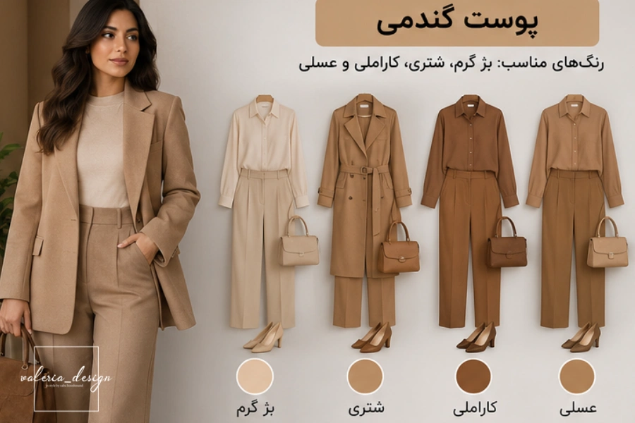 نود برای پوست گندمی
