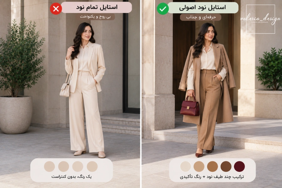 نحوه صحیح استایل نود 